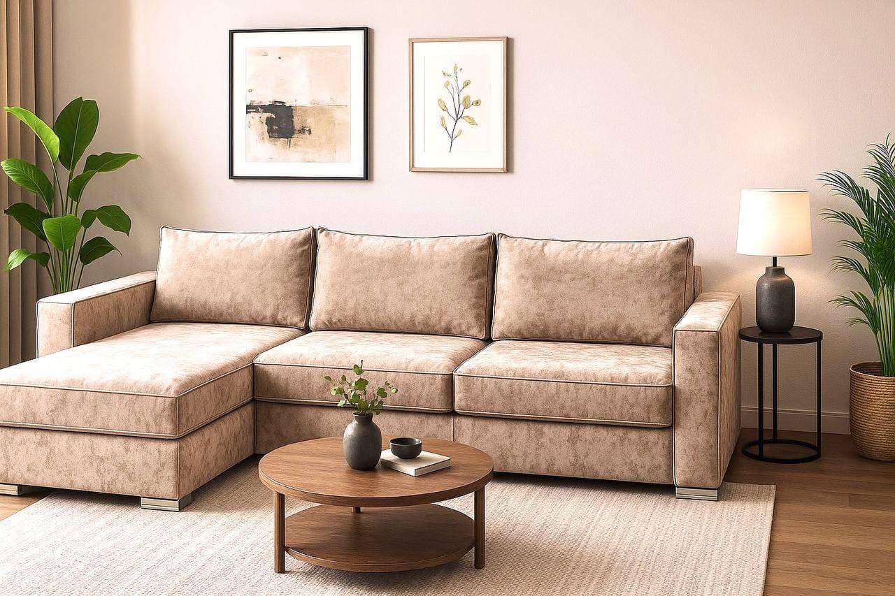 Welcome picture with furniture